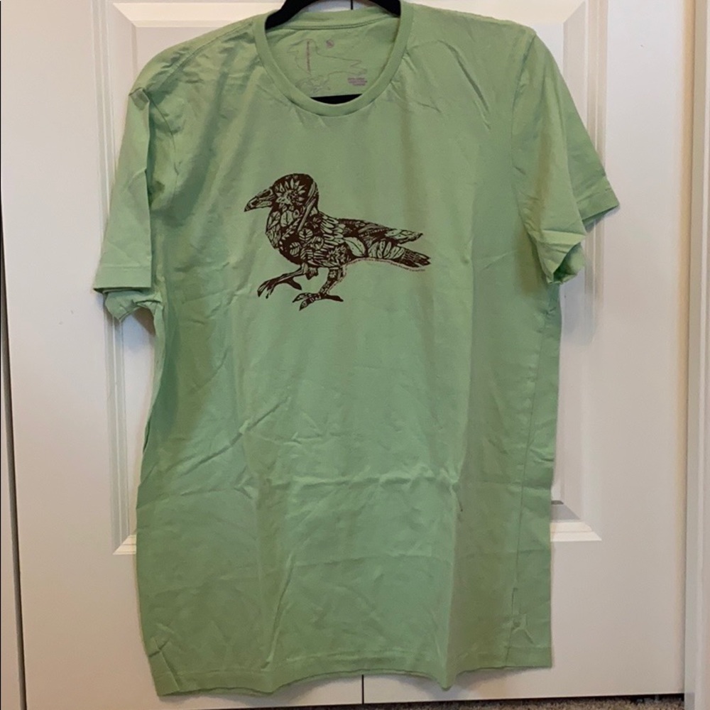 Modern Amusement Green Short Sleeve Shirt